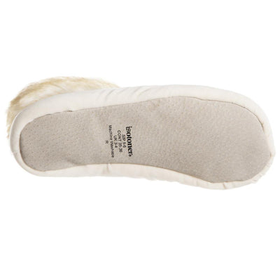 Women's Stretch Velour Sabrine Bootie Slippers in Ewe Bottom Sole Tread