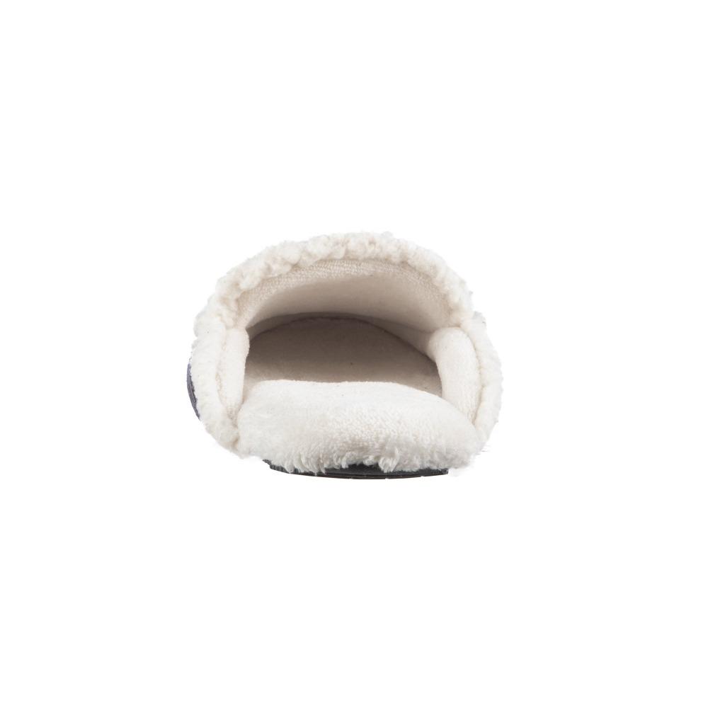 Women's Alex Microsuede Scuff Slippers in Black Back Heel