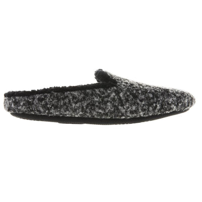 Women's Jessie Hoodback Slippers in Dark Charcoal Heathered Profile