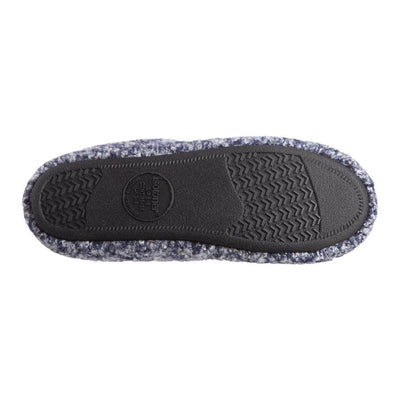 Women's Jessie Hoodback Slippers Navy/Blue Bottom Sole Tread