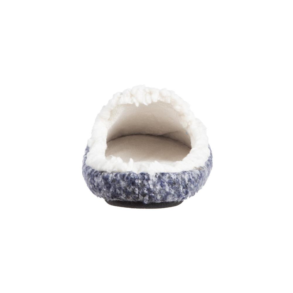 Women's Jessie Hoodback Slippers Navy/Blue Back Heel