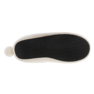 Women's Microterry Critter Hoodback Slippers in Ewe Bottom Sole Tread