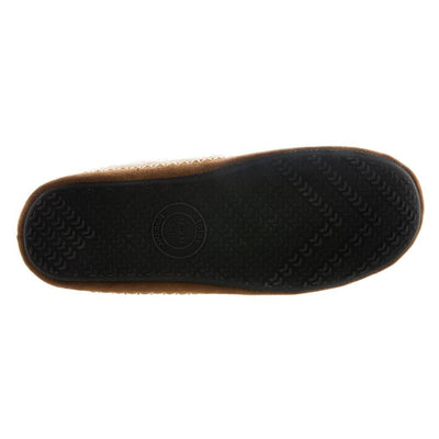 Women's Genuine Suede Boots in Buckskin Bottom Sole Tread
