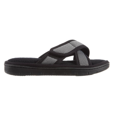 Women's Scout Mesh Cross Slide Slippers in Ash Profile