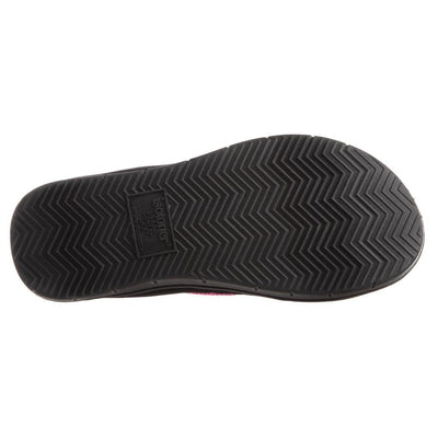 Women's Scout Mesh Cross Slide Slippers in Strawberry Bright Pink Bottom Sole Tread