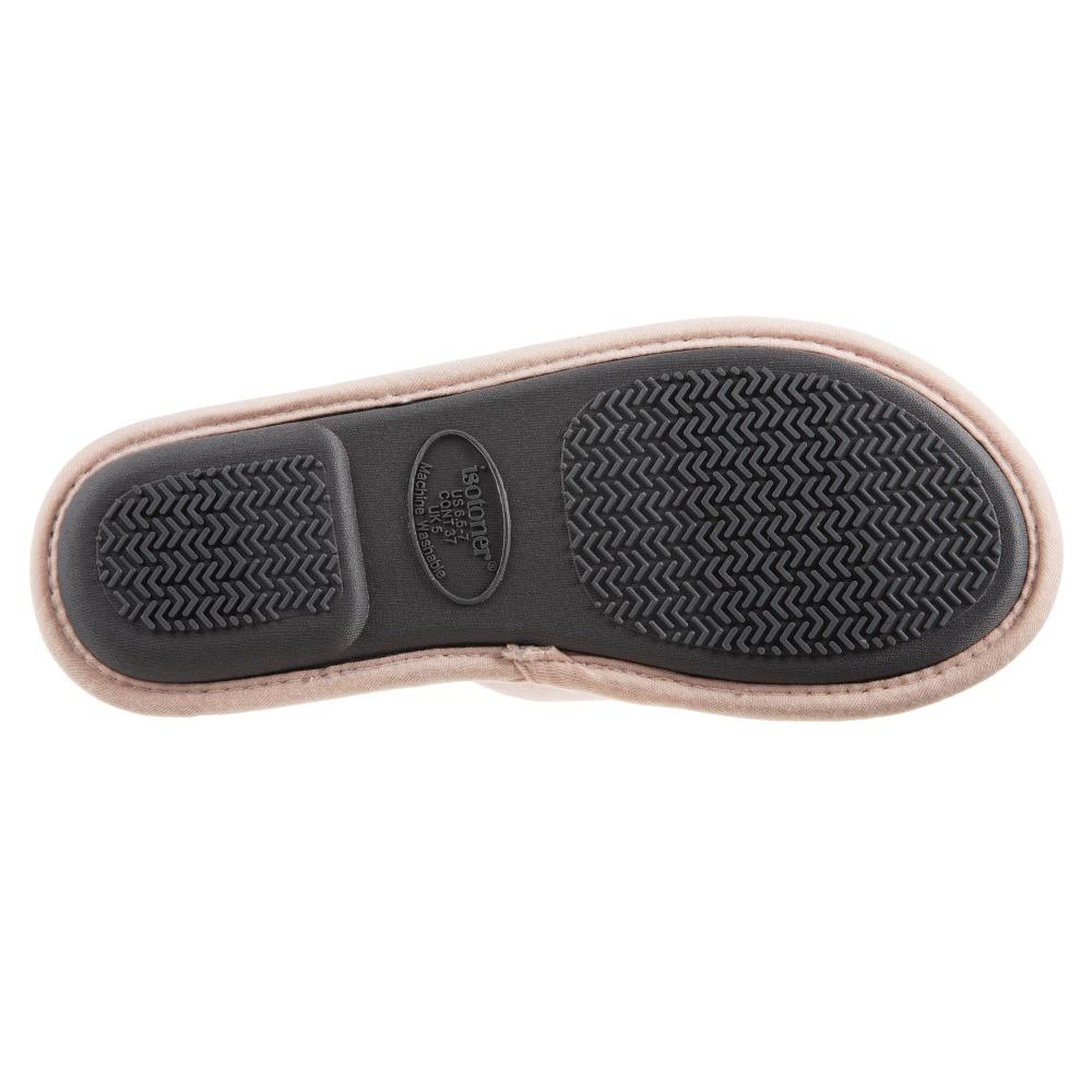 Women's Mother's Day Slide Slippers Evening Sand (Pink) Sole View