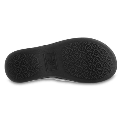 Women's Adjustable Slide Slippers in Pale Blue Bottom Sole Tread