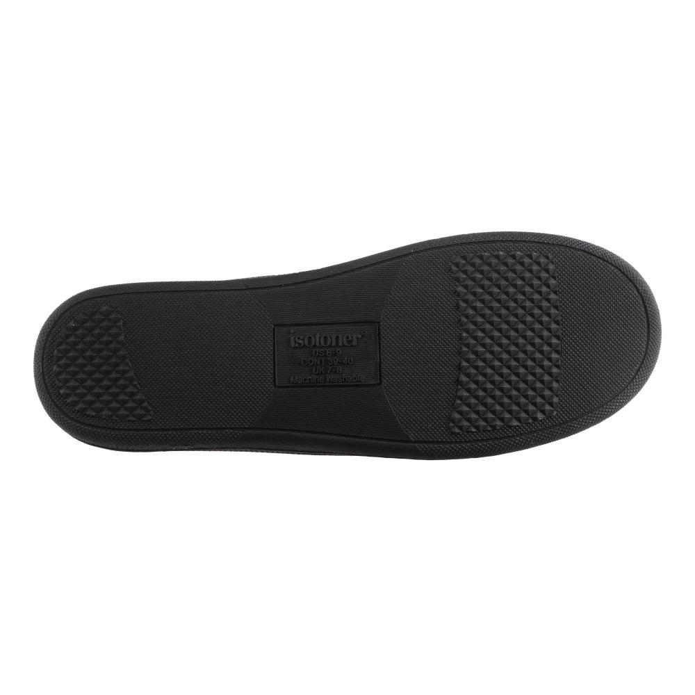 Men's Mini Box Cord Luke Moccasin with Lacing in Black Sole View