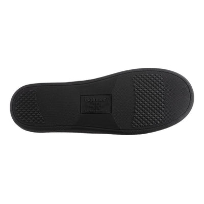 Men's Mini Box Cord Luke Moccasin with Lacing in Black Sole View