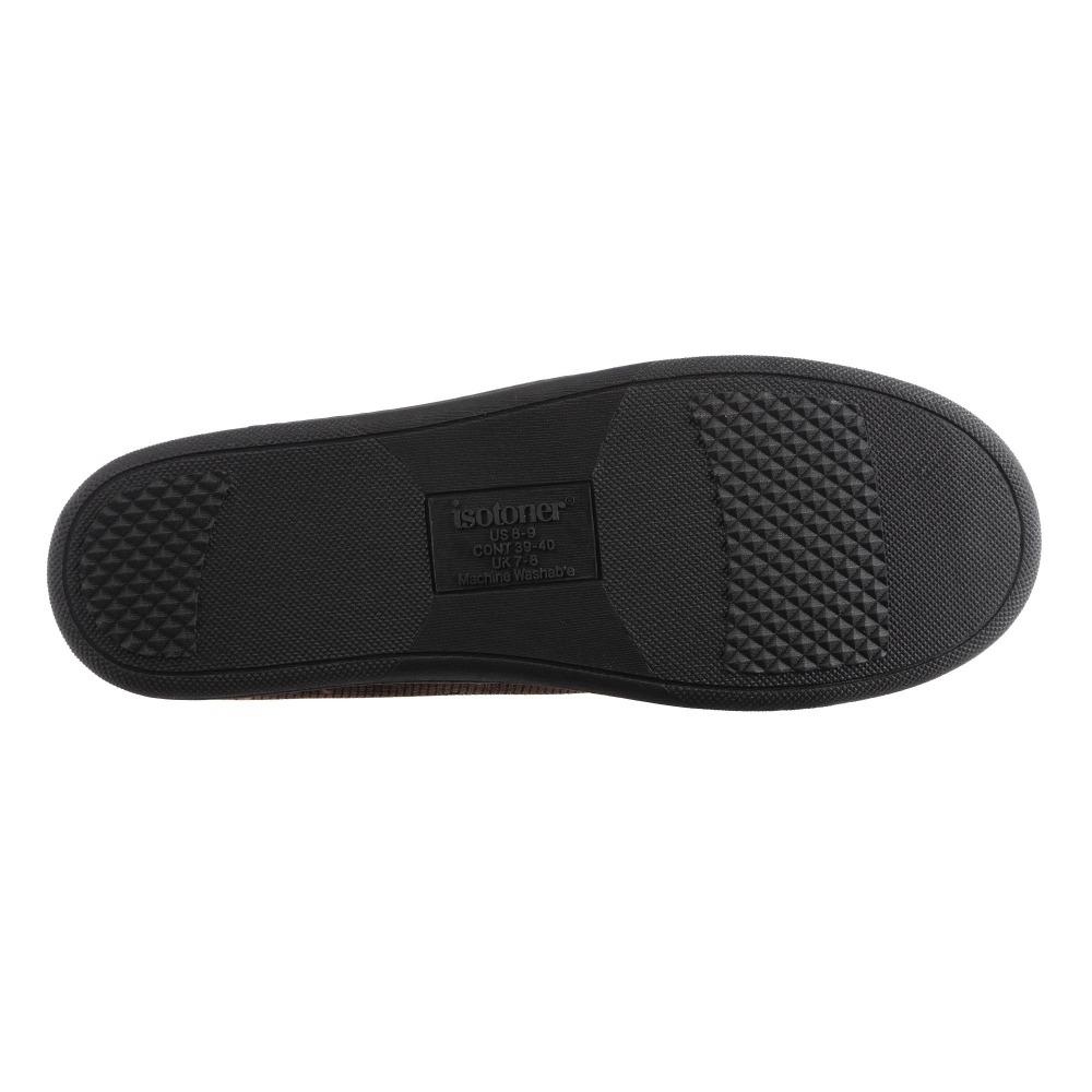 Men's Mini Box Cord Luke Moccasin with Lacing in Dark Chocolate Bottom Sole Tread