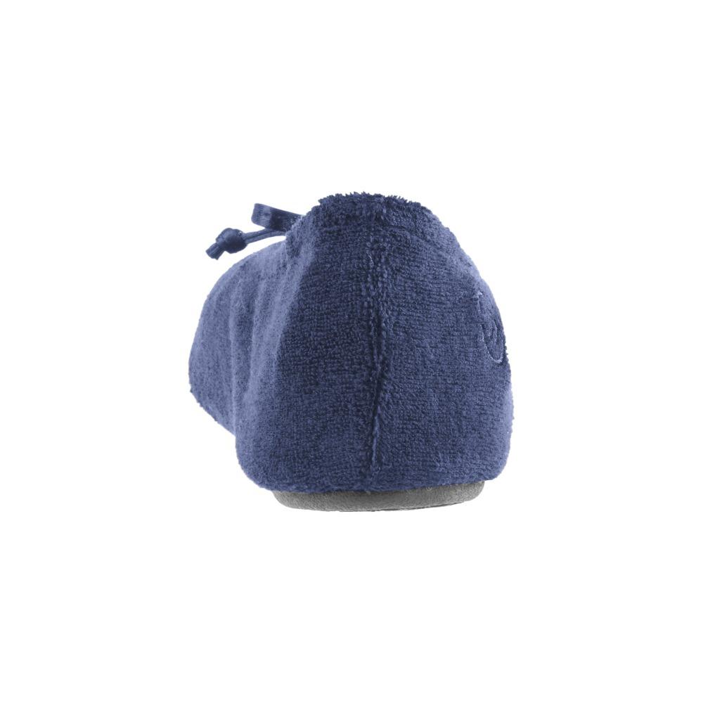 Signature Women's Terry Ballerina Slippers in Navy Back Heel