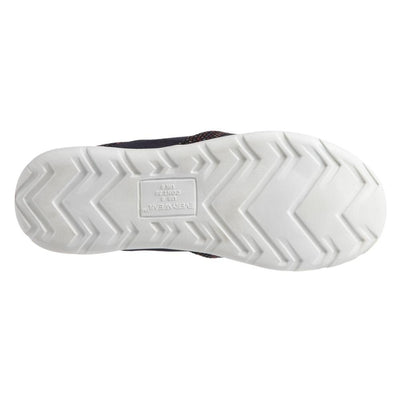 Zenz Women's Balance Slip-On in Navy Blue Bottom Sole Tread