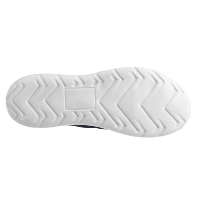Zenz Women's Serenity Slip-On in Navy Blue Sole View