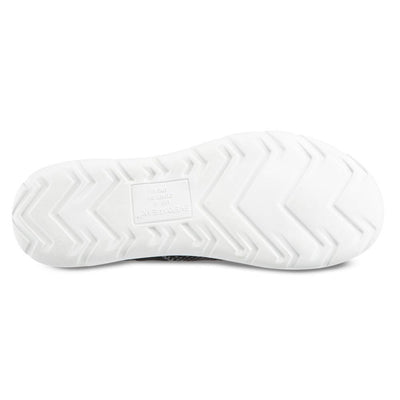 Zenz Women's Harmony Slip-On in Black Multi  Bottom Sole Tread