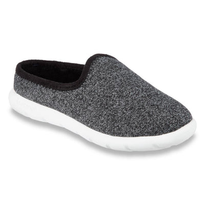 Zenz Women's Energize Slip-On in Black Heather Right Angled View