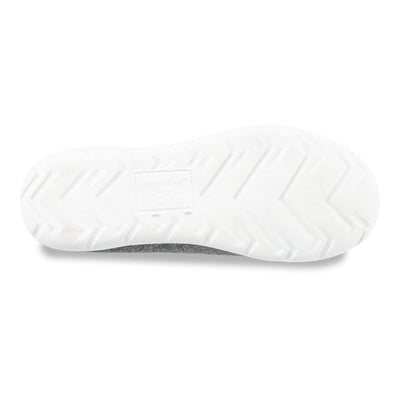 Zenz Women's Energize Slip-On in Black Heather Bottom Sole Tread