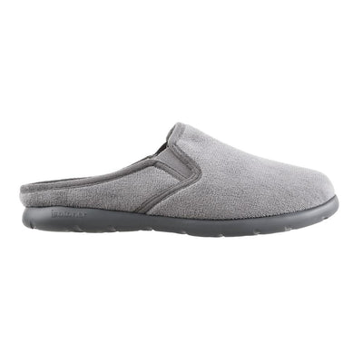 Isotoner with Everywear™ Men’s Microterry Hoodback in Ash Profile