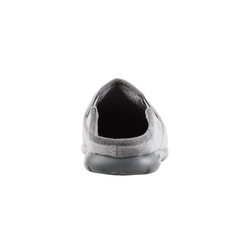 Isotoner with Everywear™ Men’s Microterry Hoodback in Ash Back Heel