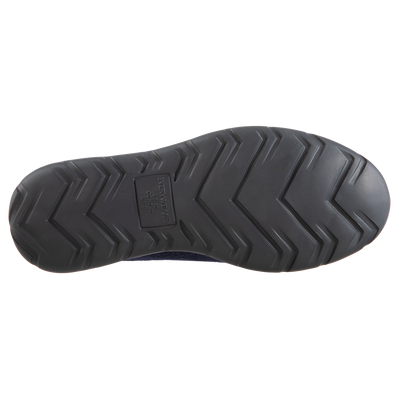 Isotoner with Everywear™ Men’s Microterry Moccasin in Navy Blue Bottom Sole View