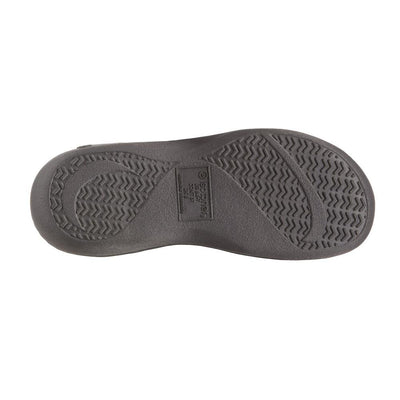 Women's Terry Clog Slippers Navy 6Women's Terry Clog Slippers in Heather Inside Top View