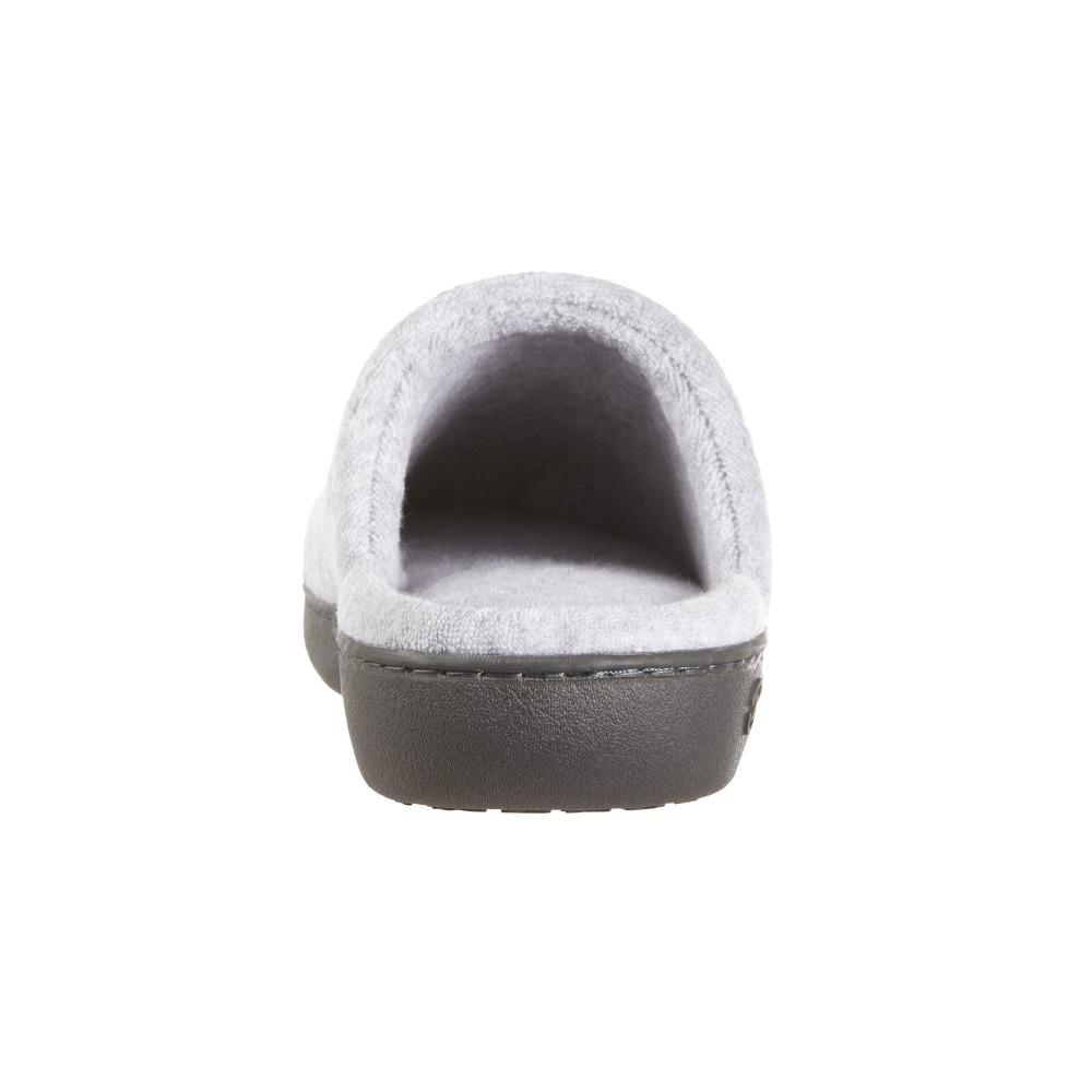 Women's Terry Clog Slippers Navy 6Women's Terry Clog Slippers in Heather Back Heel