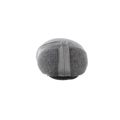 Women's Heathered Jersey Jillian Ballerina Slippers Grey Back Heel