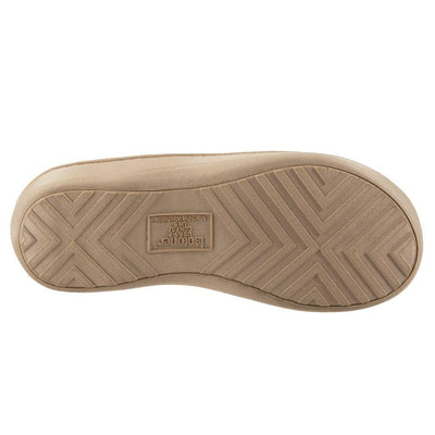 Women's Microterry Jenna Hoodback Slippers in Sandtrap Bottom Sole Tread
