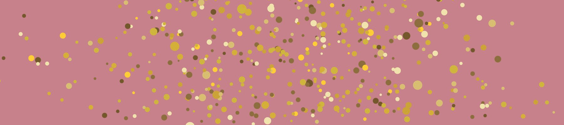 pink background with gold sparkles