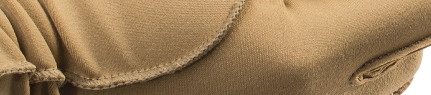 close up on therapeutic glove