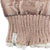 Women's Quilted Fingerless Glove Cozies in Dusted Blush Cuff Detail