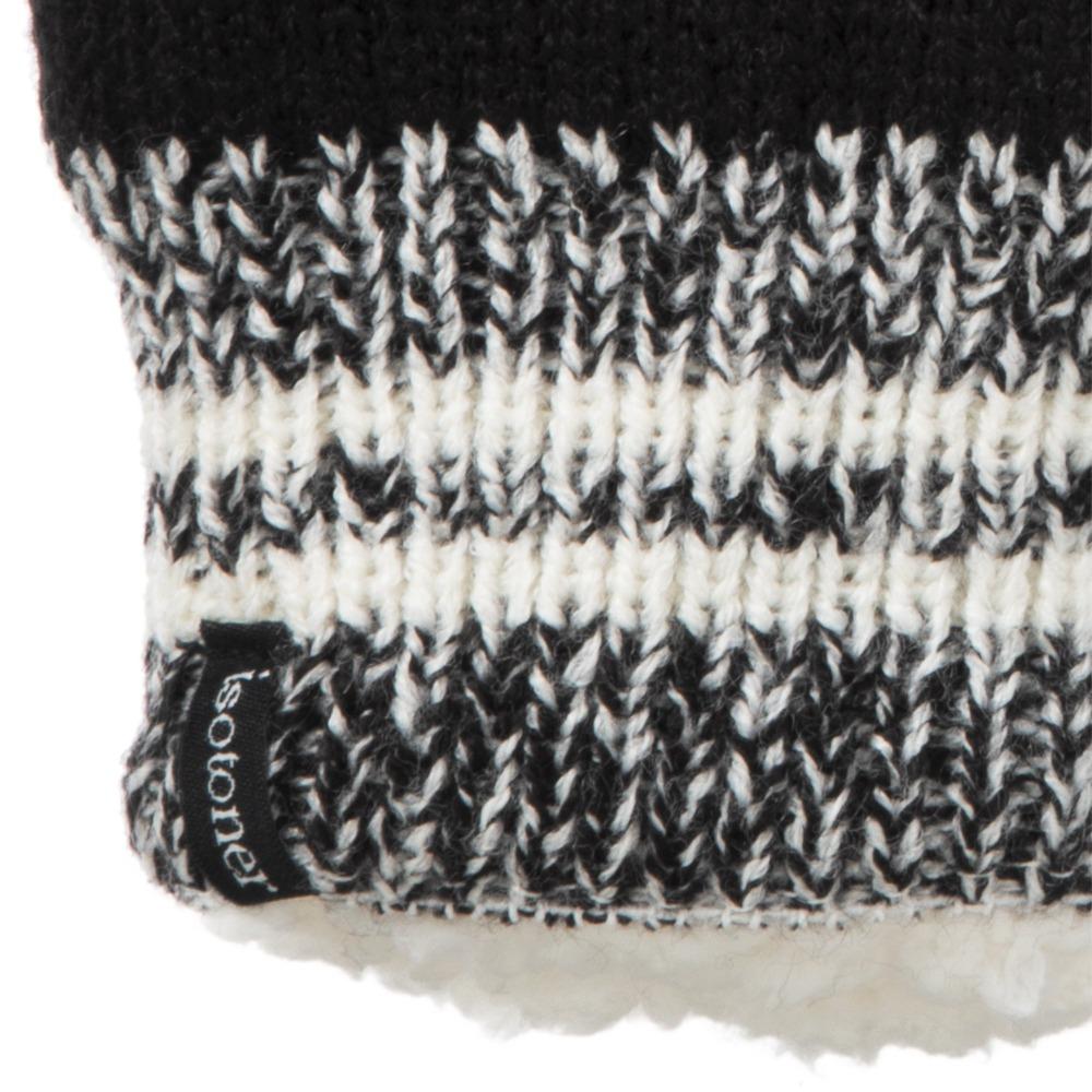 Women's Game Day Mittens Black Cuff Detail