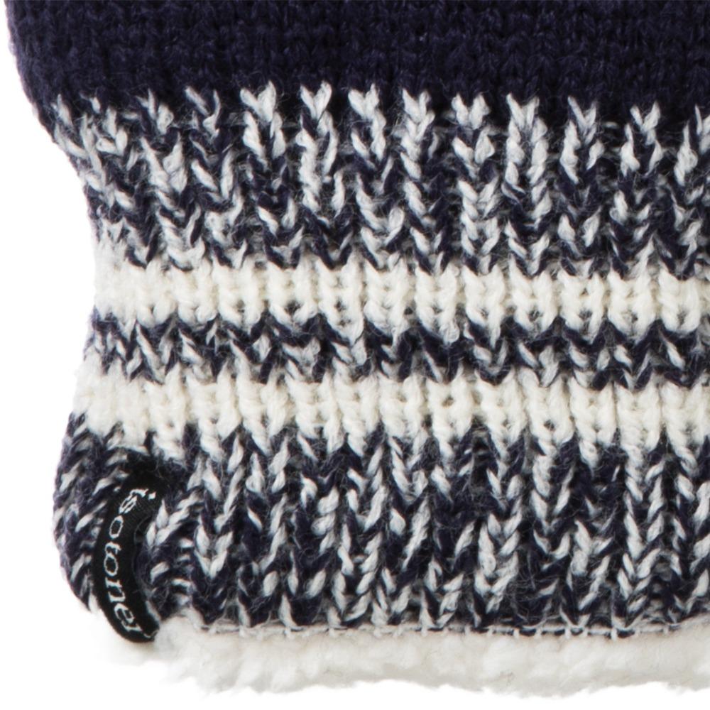 Women's Game Day Mittens Navy Blue Cuff Detail