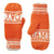 Women's Game Day Mittens Pumpkin (Orange) Front and Back