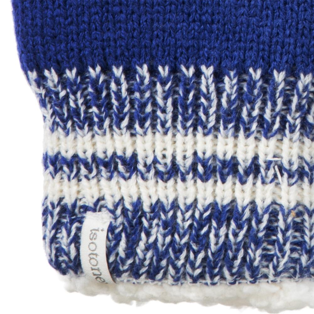 Women's Game Day Mittens Sapphire (Blue) Cuff Detail