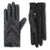 Women’s Isotoner Chevron Shortie Gloves in animal print