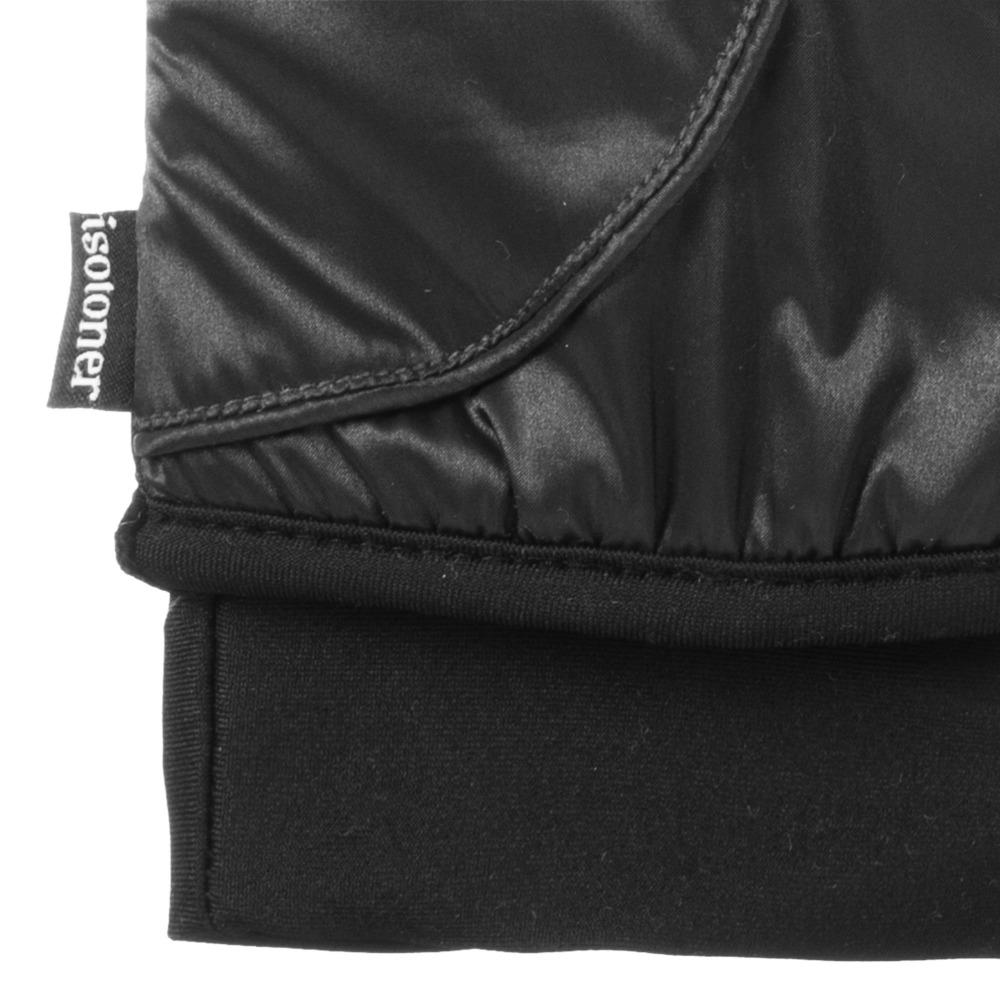 Women’s Insulated Stretch Modern Gloves in Black close up on cuff