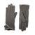 Women's Lined Recycled Stretch Fleece Water Repellant Gloves With Overlap Wrist