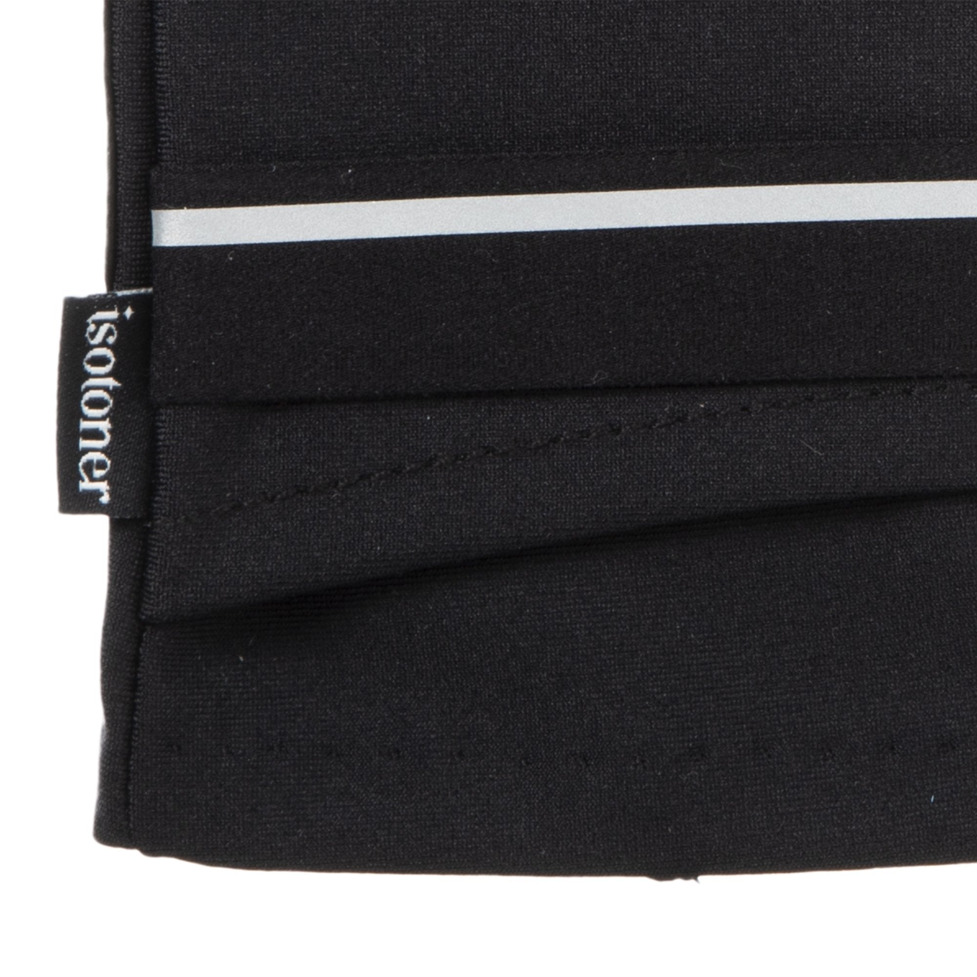 Women's Spandex Touchscreen Gloves with Pocket Black 2