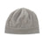 Women's Lined Recycled Fleece Beanie with Ruched Back view from the front