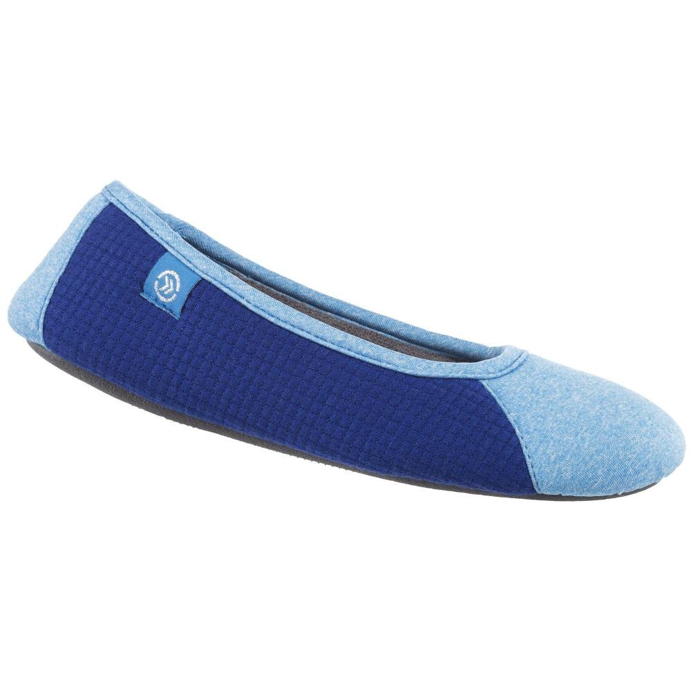 Women's Gina Sport Ballerina in Blue Right Angled View