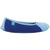 Women's Gina Sport Ballerina in Blue Profile