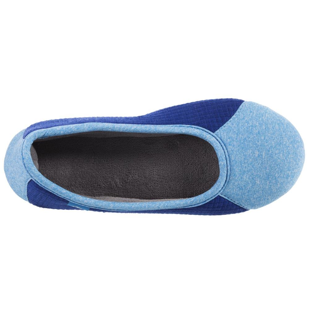 Women's Gina Sport Ballerina in Blue Inside Top View
