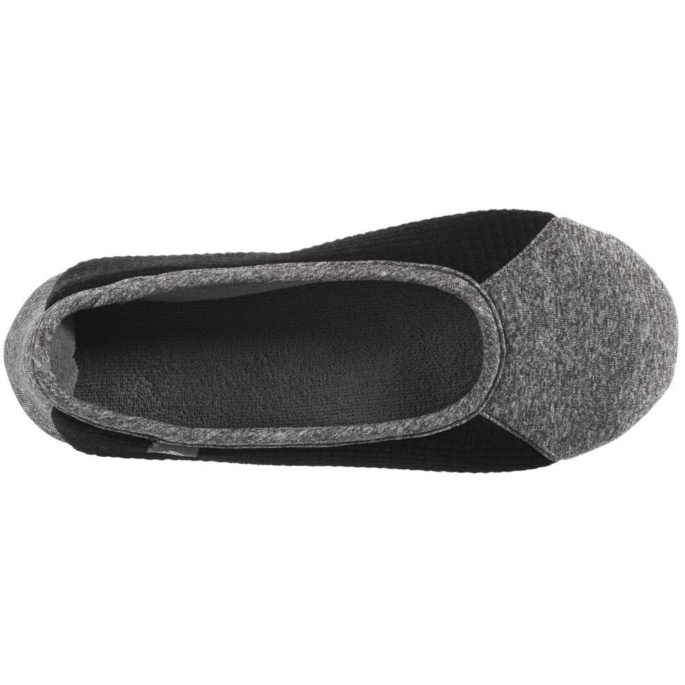 Women's Gina Sport Ballerina in Dark Charcoal Heather Inside Top View
