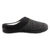 Women's Marisol Microsuede Knit Hoodback Slippers Black Profile
