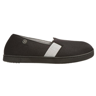 Women's Brandy Closed-Back Slippers in Black Profile