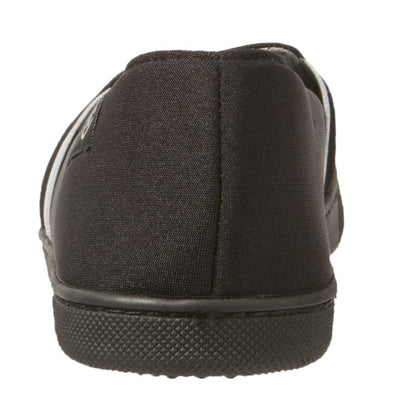 Women's Brandy Closed-Back Slippers in Black Back Heel