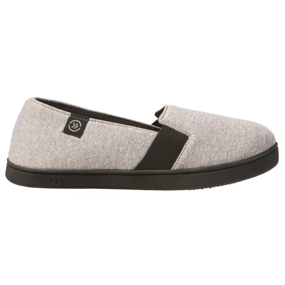 Women's Brandy Closed-Back Slippers in Heather Gray Profile
