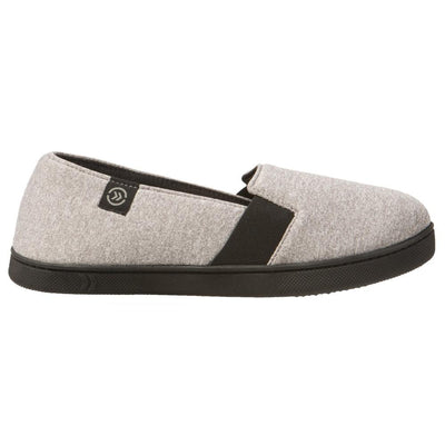 Women's Brandy Closed-Back Slippers in Heather Gray Profile
