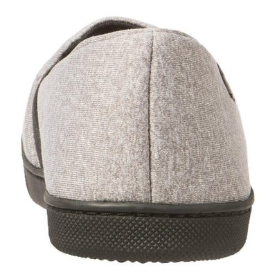 Women's Brandy Closed-Back Slippers in Heather Gray Back Heel