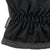 Men's Nylon & Fleece Gloves with Gathered Wrist with Dark Charcoal Heather Cuff Detail